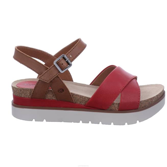 Women Josef Seibel Clea 10 Sandals RED 8048123