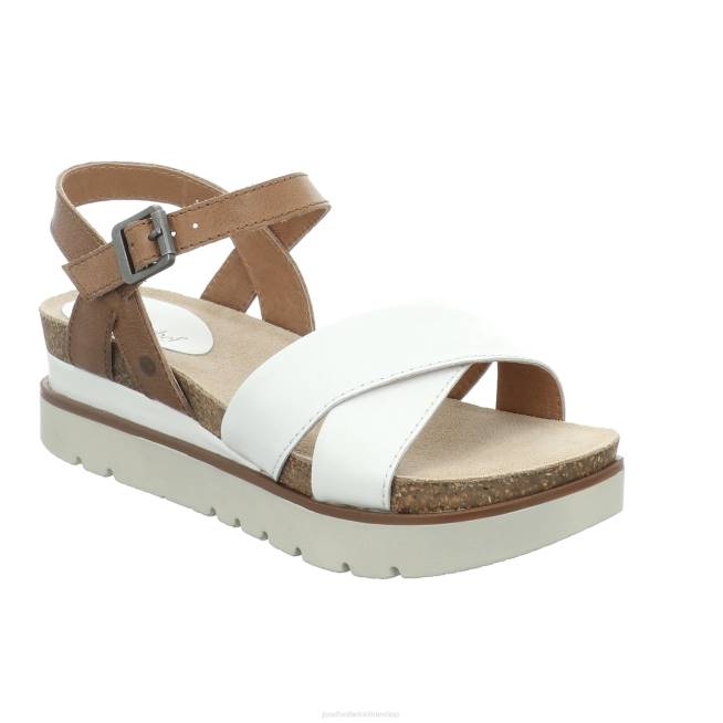 Women Josef Seibel Clea 10 Sandals WHITE 8048125