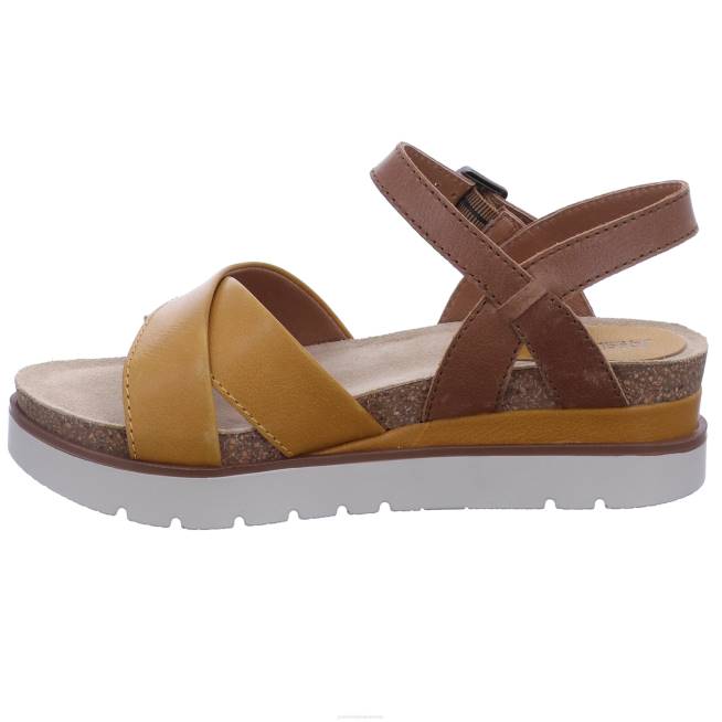 Women Josef Seibel Clea 10 Sandals YELLOW 8048124