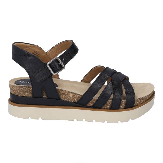 Women Josef Seibel Clea 14 Sandals BLACK 804897