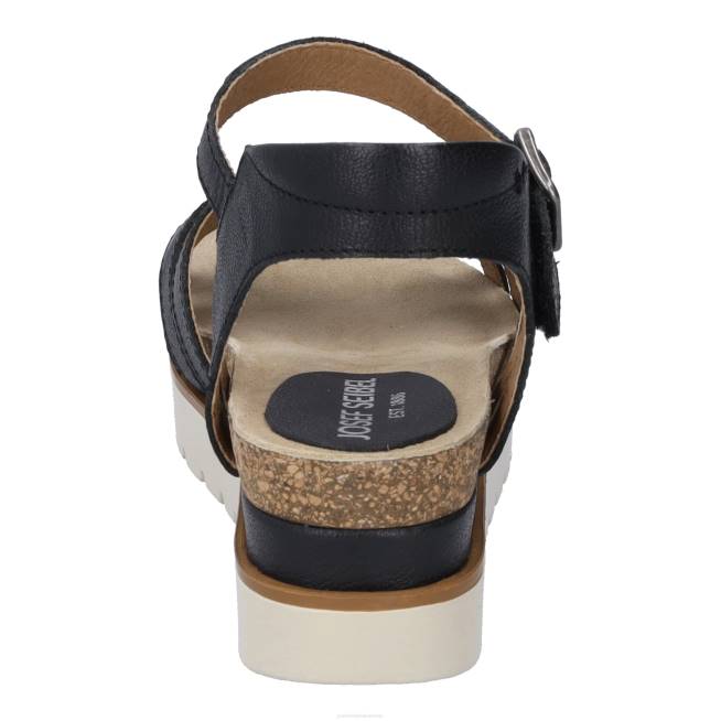 Women Josef Seibel Clea 14 Sandals BLACK 804897