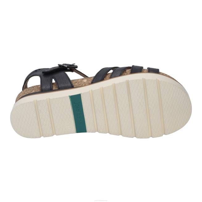 Women Josef Seibel Clea 14 Sandals BLACK 804897