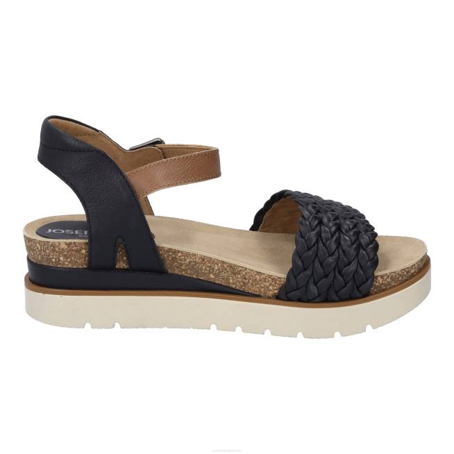 Women Josef Seibel Clea 16 Sandals BLACK 804862