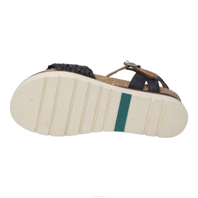 Women Josef Seibel Clea 16 Sandals BLACK 804862