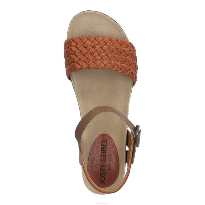 Women Josef Seibel Clea 16 Sandals ORANGE 804861