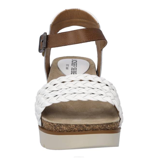 Women Josef Seibel Clea 16 Sandals WHITE 804866