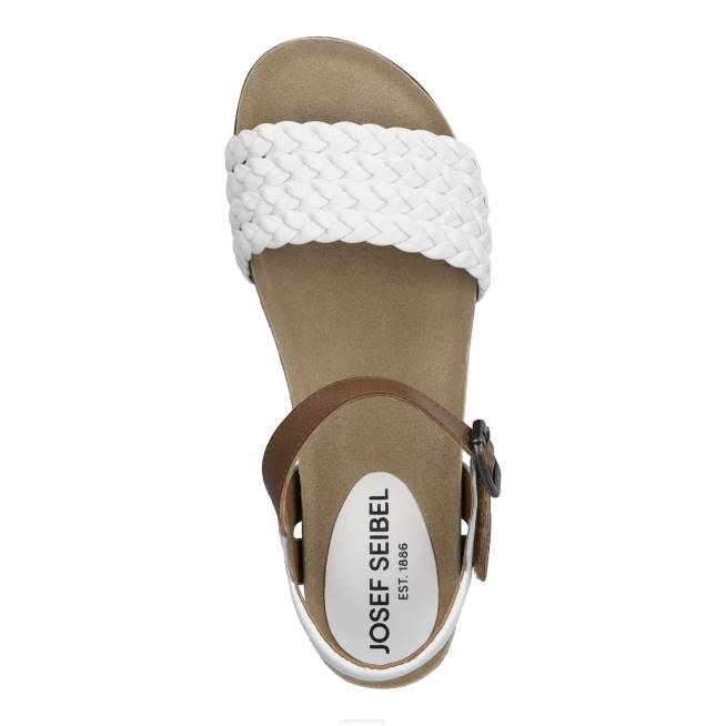 Women Josef Seibel Clea 16 Sandals WHITE 804866