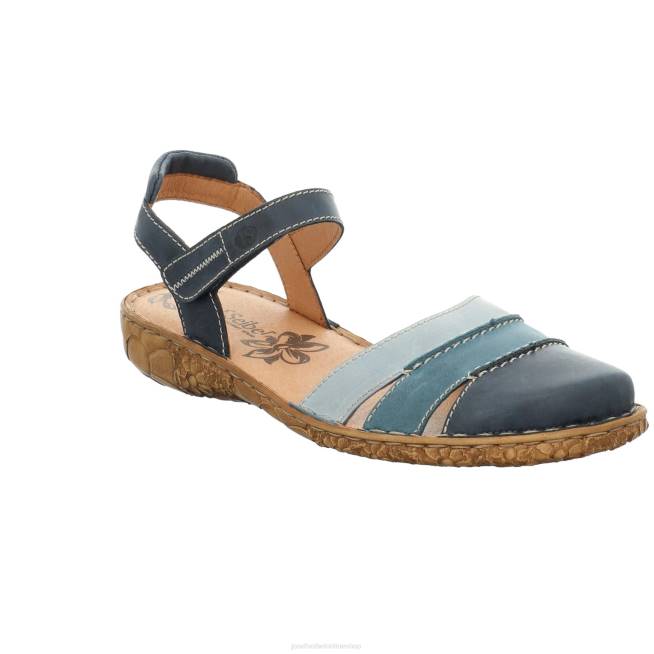 Women Josef Seibel Rosalie 44 Sandals OCEAN MULTI 8048137