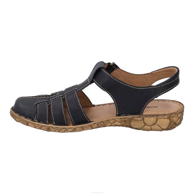 Women Josef Seibel Rosalie 48 Sandals BLACK 8048170