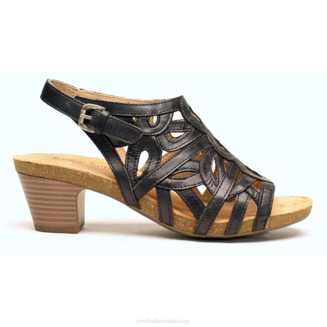 Women Josef Seibel Ruth 03 Sandals BLACK 8048134