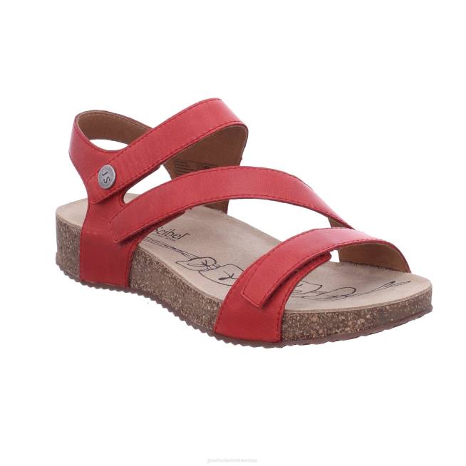 Women Josef Seibel Tonga 25 Sandals RED 804874