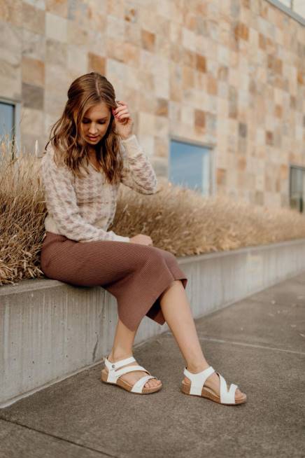 Women Josef Seibel Tonga 25 Sandals WHITE 804879