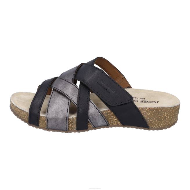 Women Josef Seibel Tonga 74 Sandals BLACK 8048103