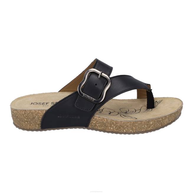 Women Josef Seibel Tonga 77 Sandals BLACK 804885