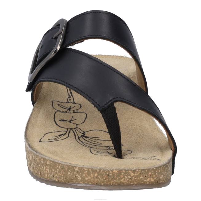 Women Josef Seibel Tonga 77 Sandals BLACK 804885
