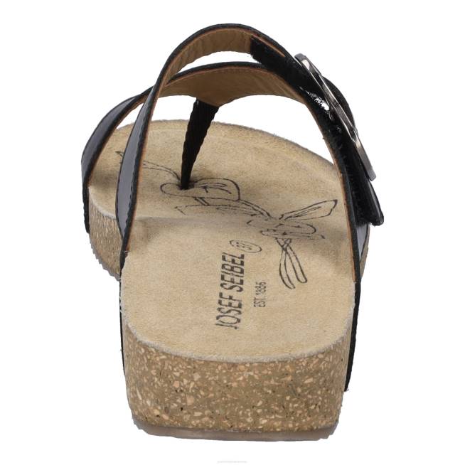 Women Josef Seibel Tonga 77 Sandals BLACK 804885