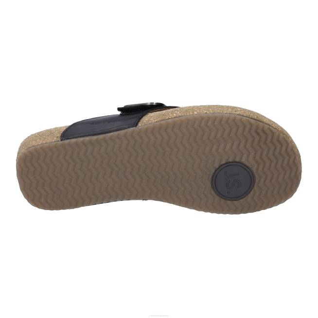 Women Josef Seibel Tonga 77 Sandals BLACK 804885
