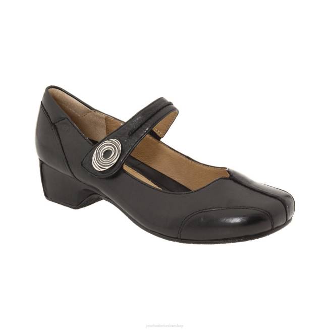 Women Josef Seibel Cara Slip-On Shoes BLACK 8048193