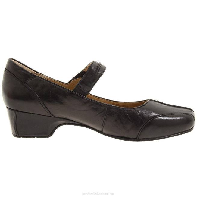 Women Josef Seibel Cara Slip-On Shoes BLACK 8048193