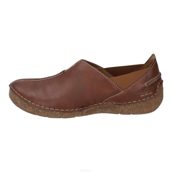 Women Josef Seibel Fergey 69 Slip-On Shoes BRANDY 8048194