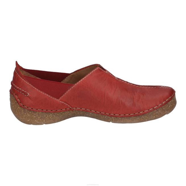 Women Josef Seibel Fergey 69 Slip-On Shoes RED 8048195