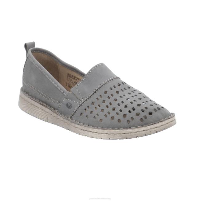 Women Josef Seibel Sofie 27 Slip-On Shoes GRAY 8048189