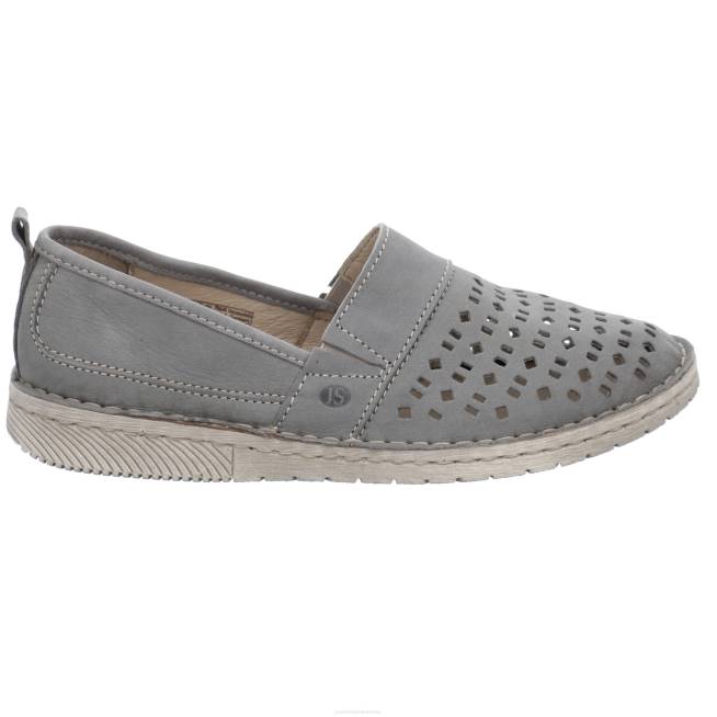 Women Josef Seibel Sofie 27 Slip-On Shoes GRAY 8048189