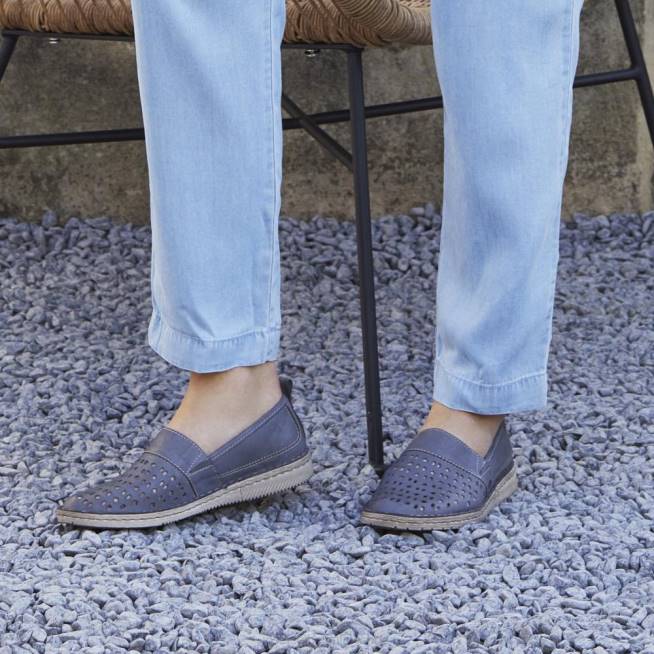 Women Josef Seibel Sofie 27 Slip-On Shoes JEANS 8048185