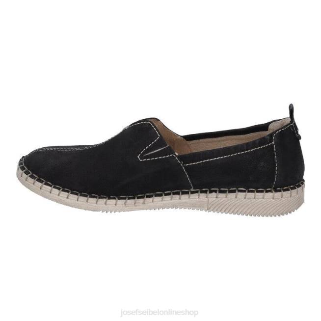 Women Josef Seibel Sofie 38 Slip-On Shoes BLACK 8048192